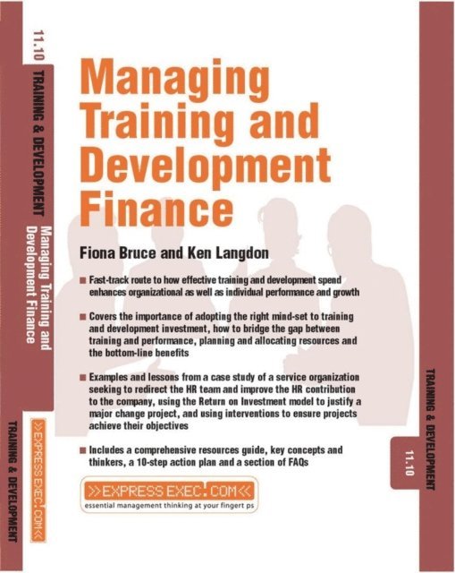 Ken Langdon, Fiona Green - Managing Training and Development Finance, E-bok