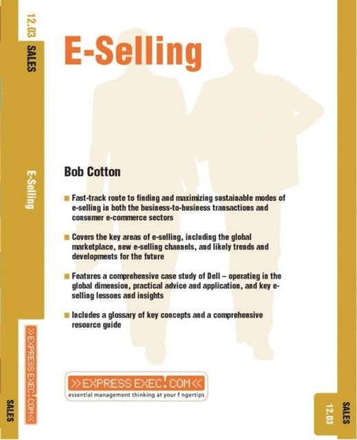 Bob Cotton - E-Selling, E-bok
