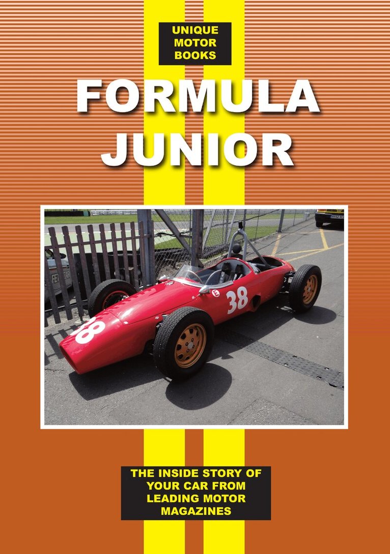 Colin Pitt - Formula Junior, Häftad