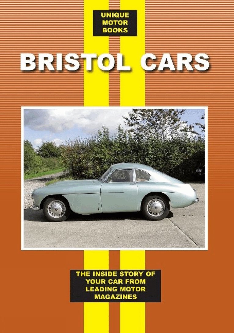 Colin Pitt - Bristol Cars, Häftad