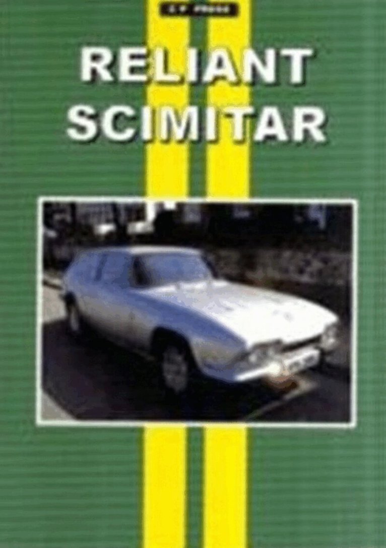 Colin Pitt - Reliant Scimitar, Häftad