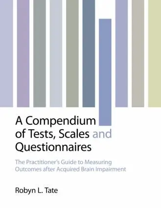 Robyn L. Tate - Compendium of Tests, Scales and Questionnaires, Inbunden. Tillgänglighet: Lägg i varukorg