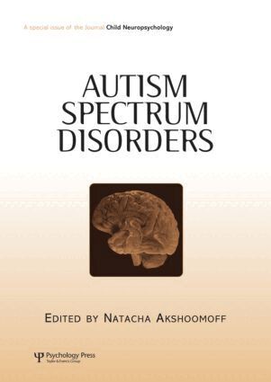 Natacha Akshoomoff - Autism Spectrum Disorders, Inbunden. Tillgänglighet: Lägg i varukorg