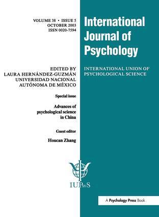 Houcan Zhang - Advances of Psychological Science in China, Häftad