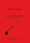 Metals in Antiquity