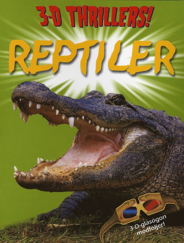 Paul Harrison - Reptiler 3D Thrillers, Häftad