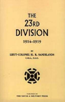 H.R Sandilands - Twenty-third Division 1914-1919, Häftad