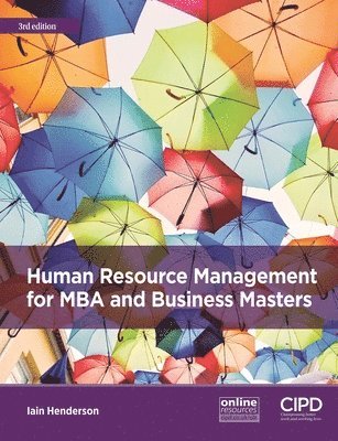 Iain Henderson - Human Resource Management for MBA and Business Masters, Häftad