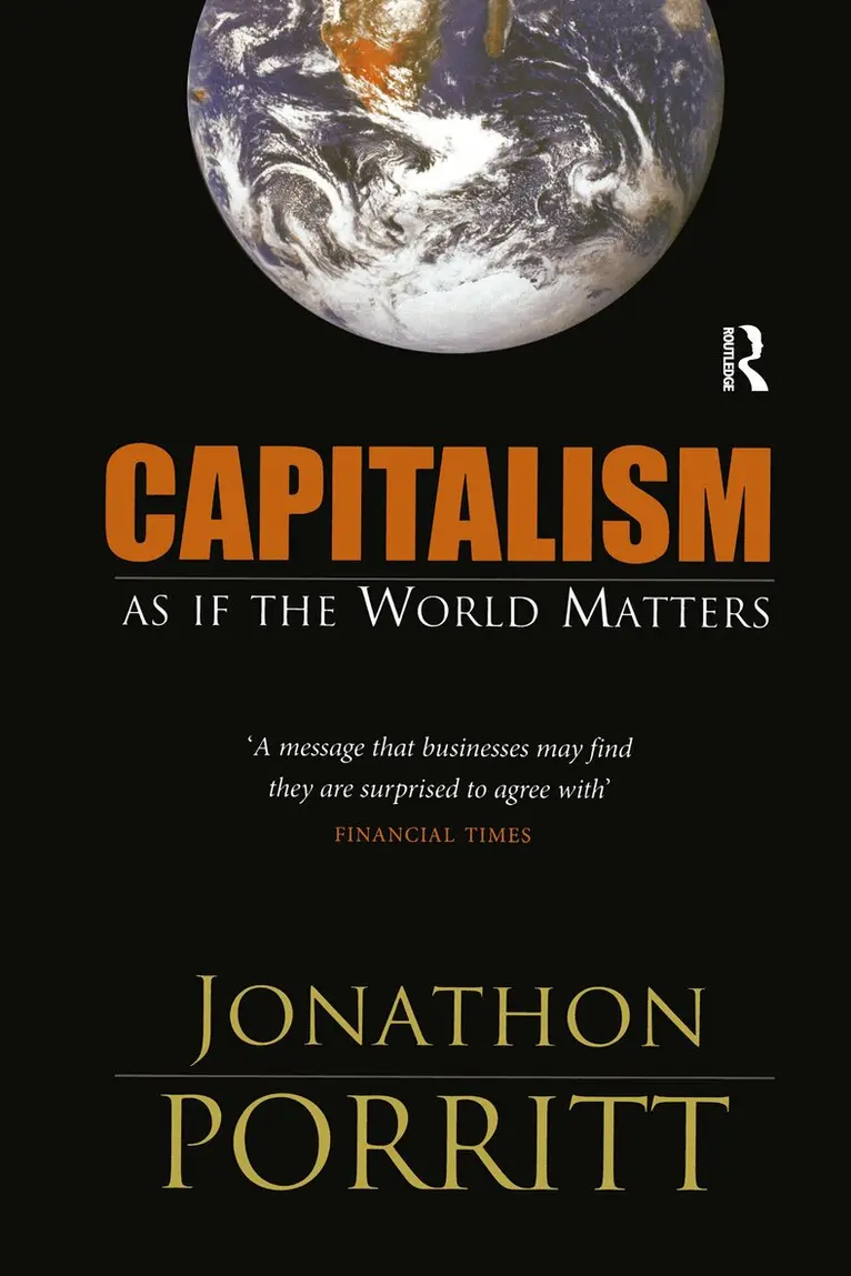 Jonathon Porritt - Capitalism, Inbunden. Tillgänglighet: Lägg i varukorg