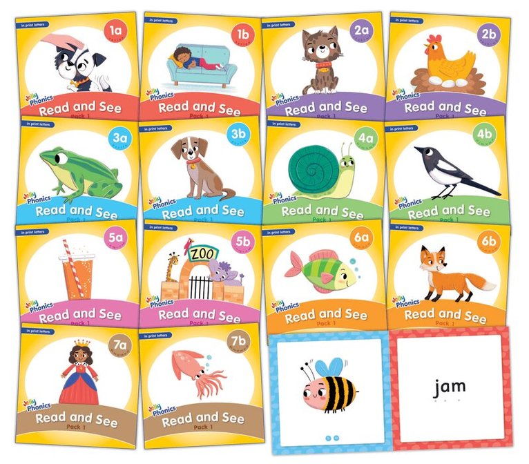 Sue Lloyd, Sara Wernham - Jolly Phonics Read and See, Pack 1, Häftad
