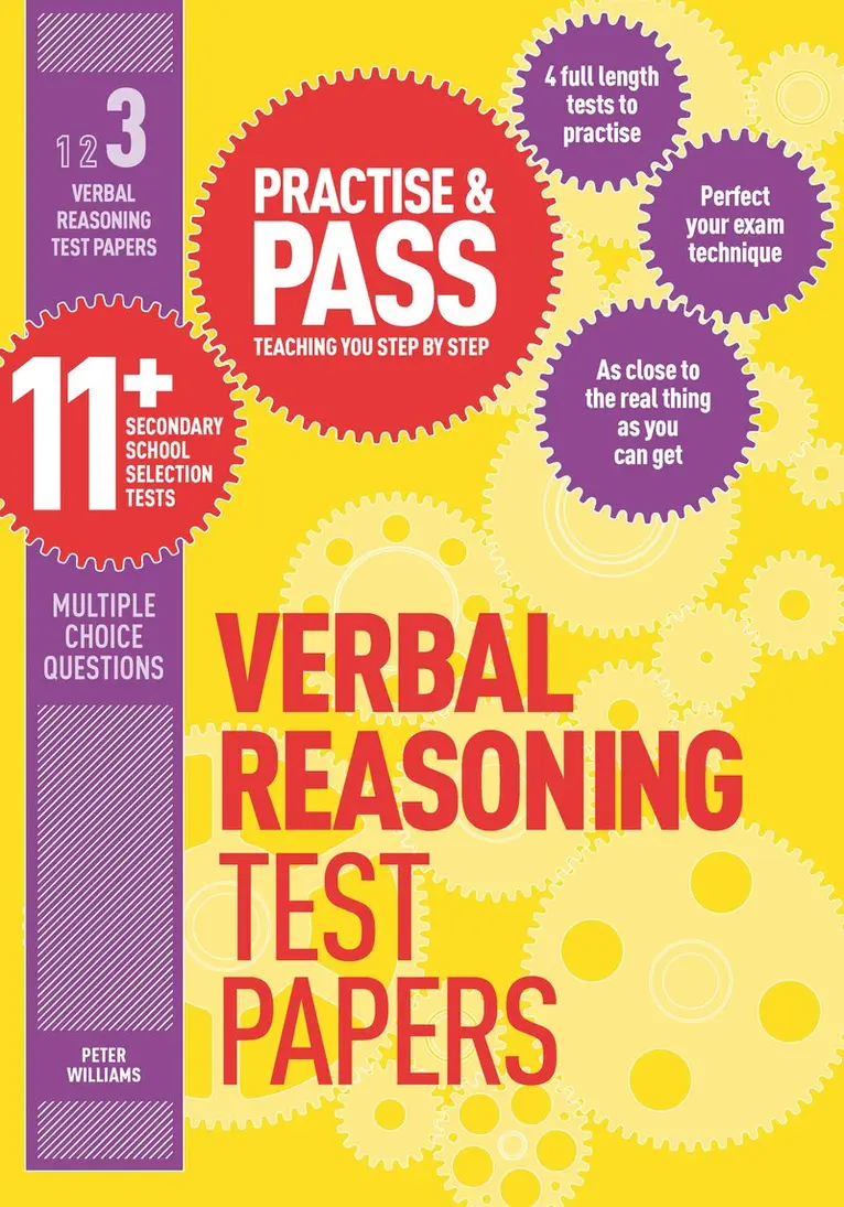 Peter Williams - Practise & Pass 11+ Level Three: Verbal reasoning Practice Test Papers, Häftad. Tillgänglighet: Lägg i varukorg