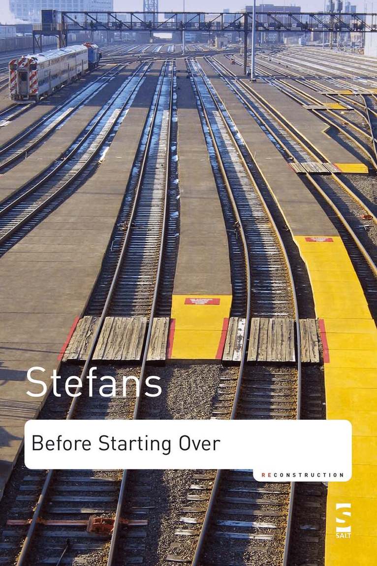 Brian Kim Stefans - Before Starting Over, Häftad