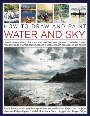 Abigail Hoggett, Sarah & Edgar - How to Draw and Paint Water and Sky, Häftad