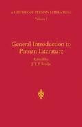 General Introduction to Persian Literature