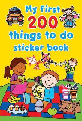 My First 200 Things to Do Sticker Book, Häftad