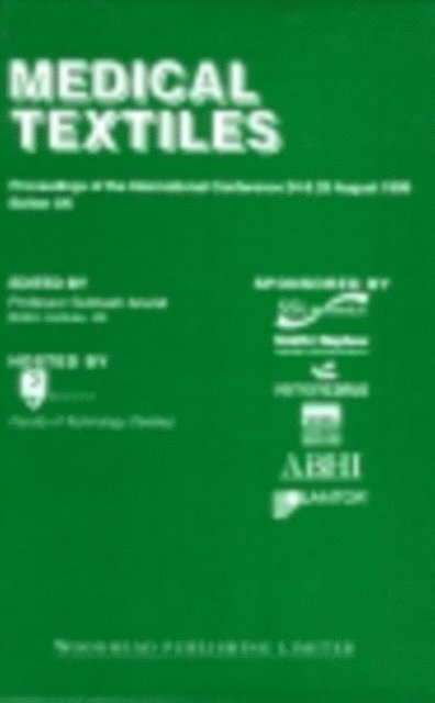 Subhash C. Anand - Medical Textiles, E-bok