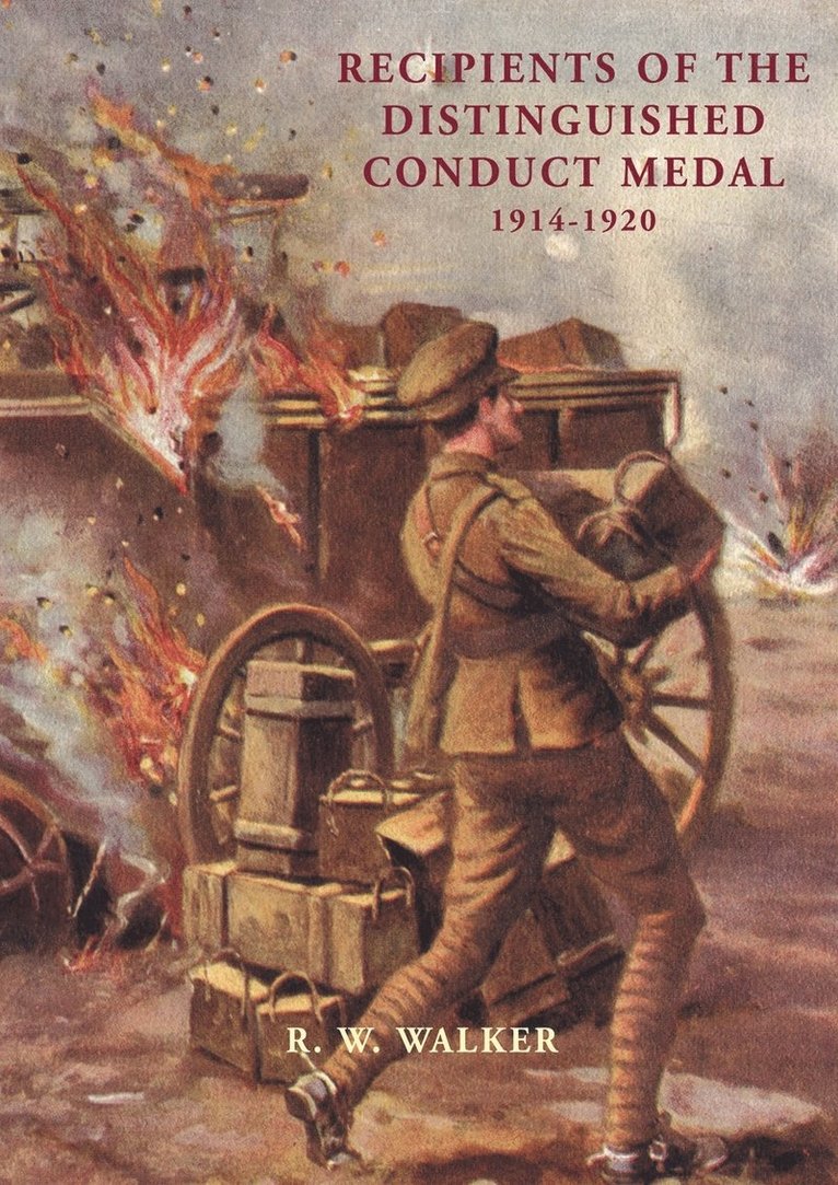 R W Walker - Recipients of the Distinguished Conduct Medal 1914-1920, Häftad