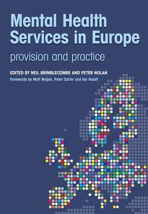 Brimblecombe Neil, Peter Nolan - Mental Health Services in Europe, Häftad
