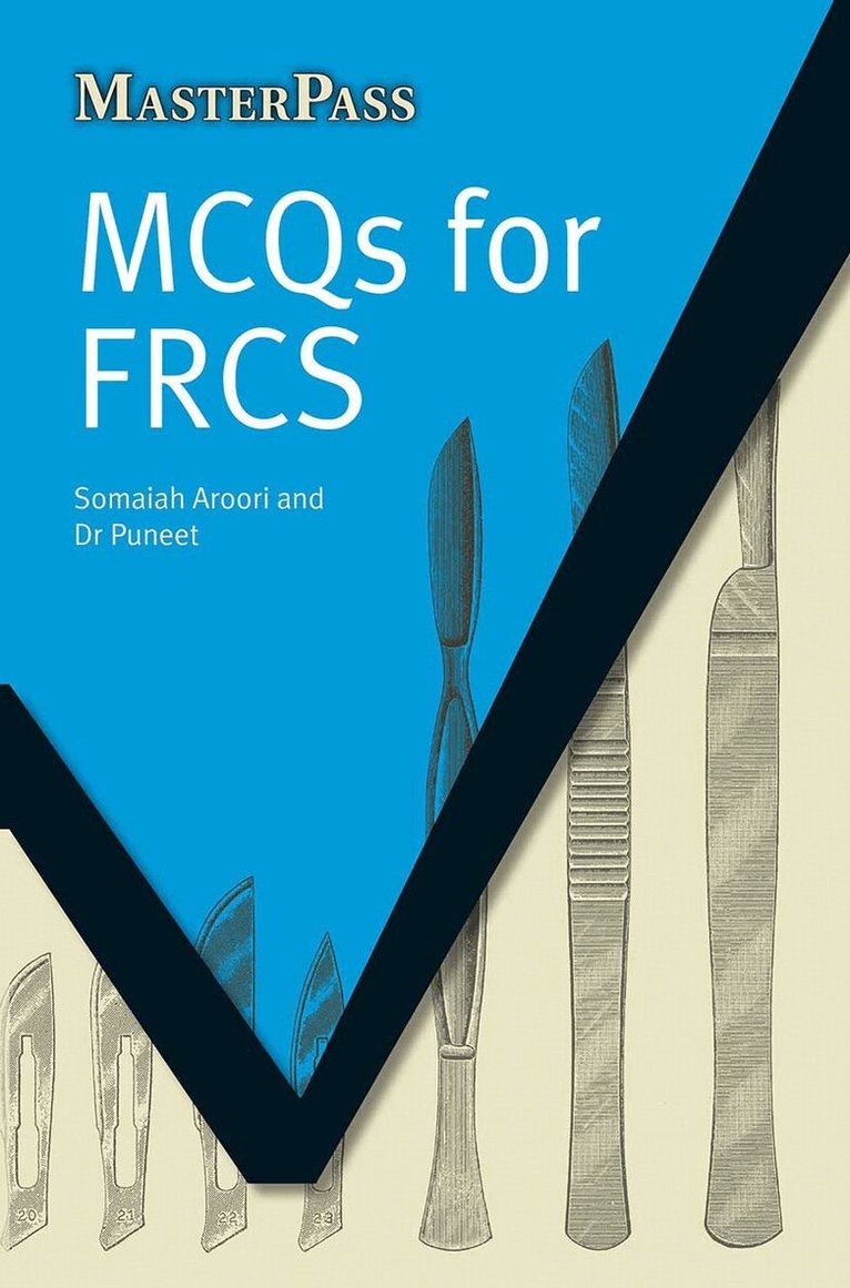 Somaiah Aroori, . Puneet - MCQs for FRCS, Häftad. Tillgänglighet: Lägg i varukorg