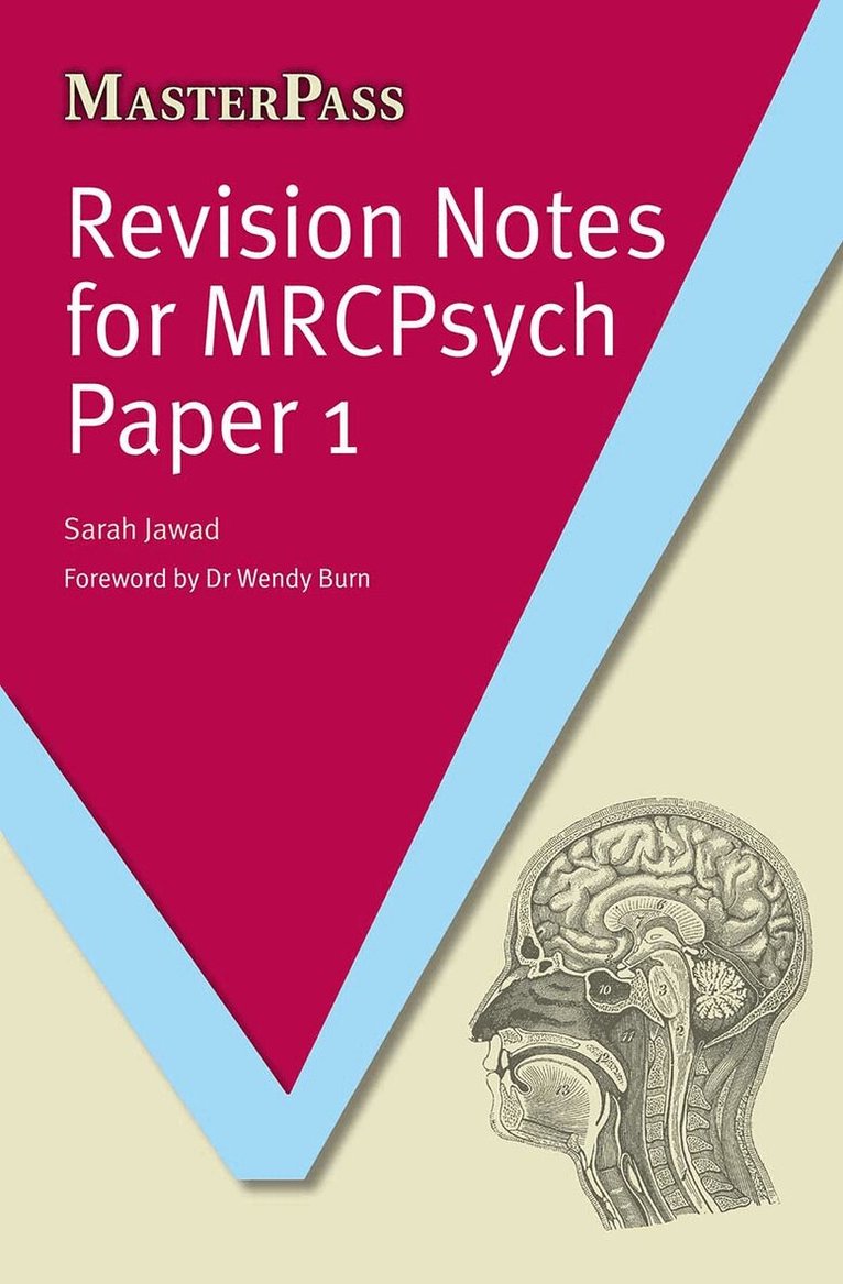Jawad Sarah - Revision Notes for MRCPsych Paper 1, Häftad. Tillgänglighet: Lägg i varukorg