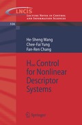 H-infinity Control for Nonlinear Descriptor Systems