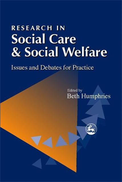 Beth Humphries - Research in Social Care and Social Welfare, E-bok