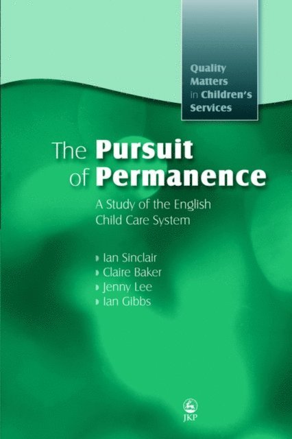 Claire Baker, Ian Sinclair, Jenny Lee, Ian Gibbs - Pursuit of Permanence, E-bok