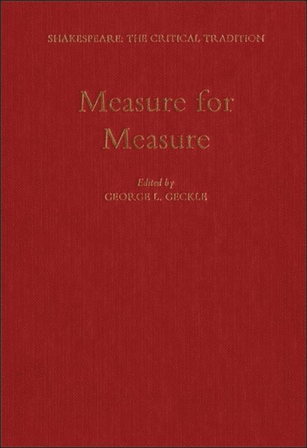 George L. Geckle - Measure for Measure, E-bok