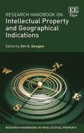 Research Handbook on Intellectual Property and Geographical Indications