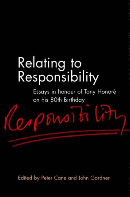 Peter Cane, John Gardner - Relating to Responsibility, E-bok