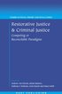 Restorative Justice and Criminal Justice