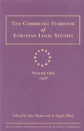 Cambridge Yearbook of European Legal Studies  Vol 1, 1998