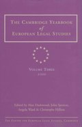 Cambridge Yearbook of European Legal Studies  Vol 3, 2000