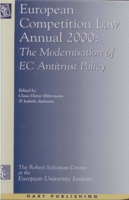 Claus-Dieter Ehlermann, Isabela Atanasiu - European Competition Law Annual 2000, E-bok