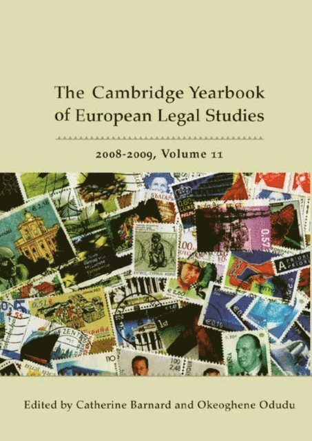 Catherine Barnard, Okeoghene Odudu - Cambridge Yearbook of European Legal Studies, Vol 11, 2008-2009, E-bok
