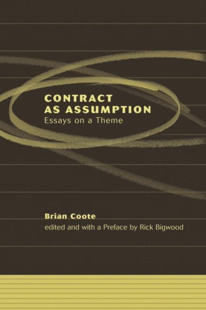 Brian Coote, Rick Bigwood - Contract as Assumption, E-bok