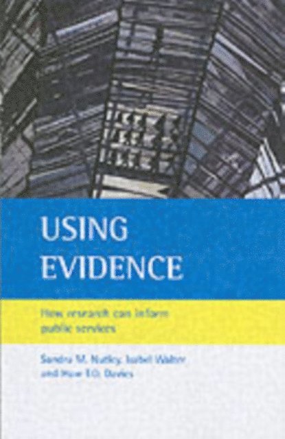 Isabel Walter, Sandra M. Nutley - Using evidence, E-bok