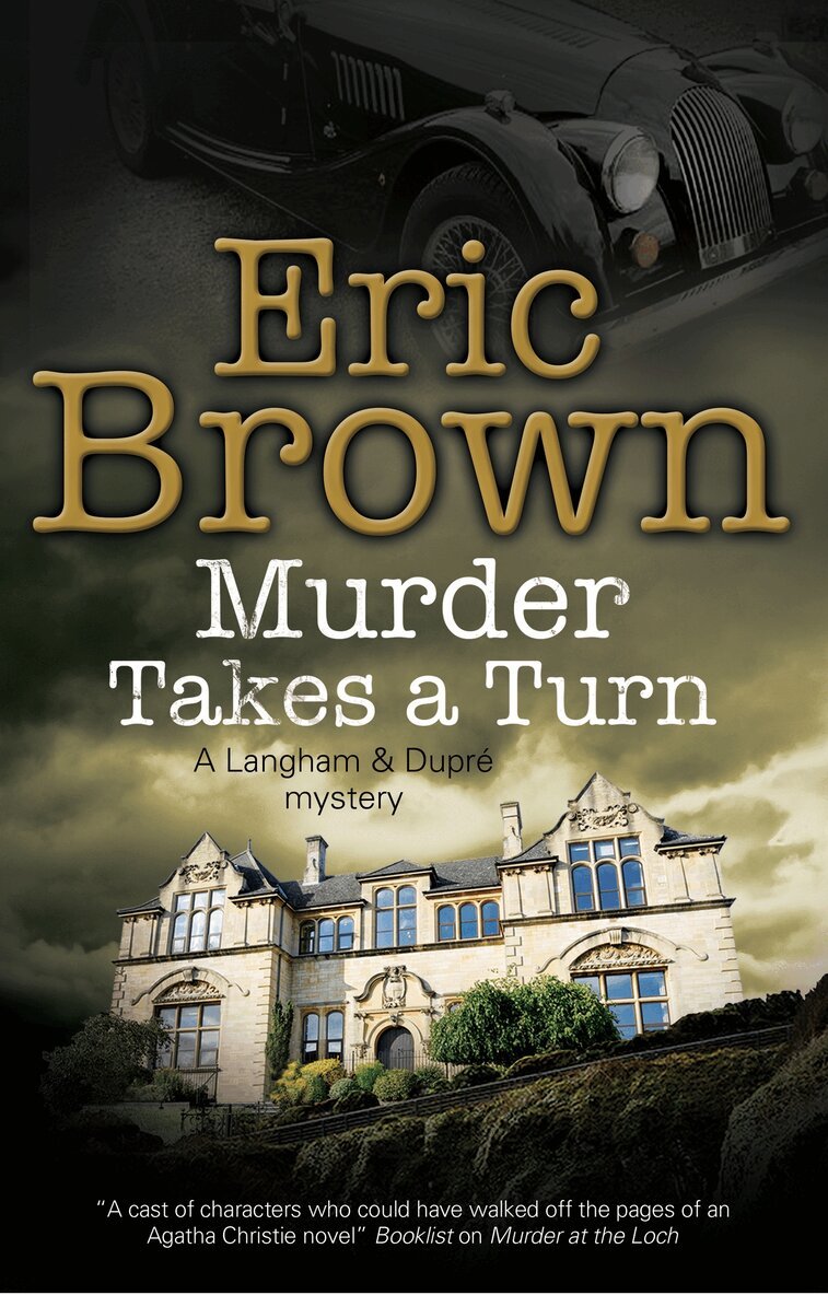 Eric Brown - Murder Takes a Turn, Häftad