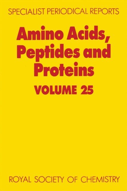 J S Davies - Amino Acids, Peptides and Proteins, E-bok