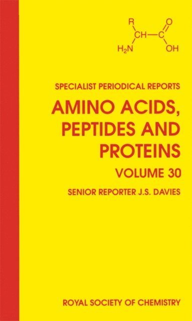 J S Davies - Amino Acids, Peptides and Proteins, E-bok