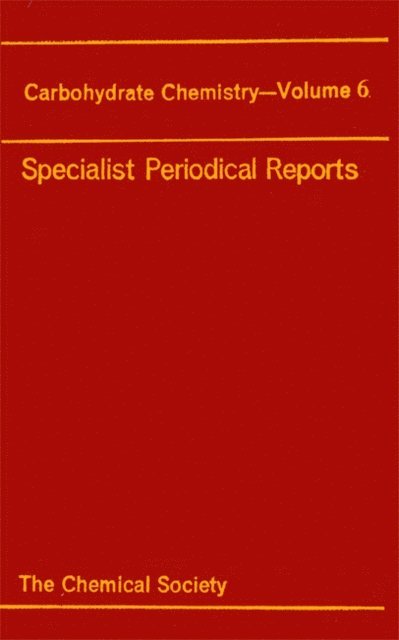 J S Brimacombe - Carbohydrate Chemistry, E-bok