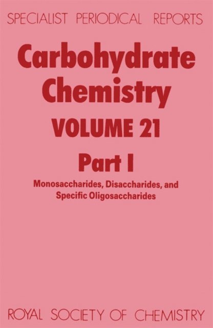 N R Williams - Carbohydrate Chemistry, E-bok