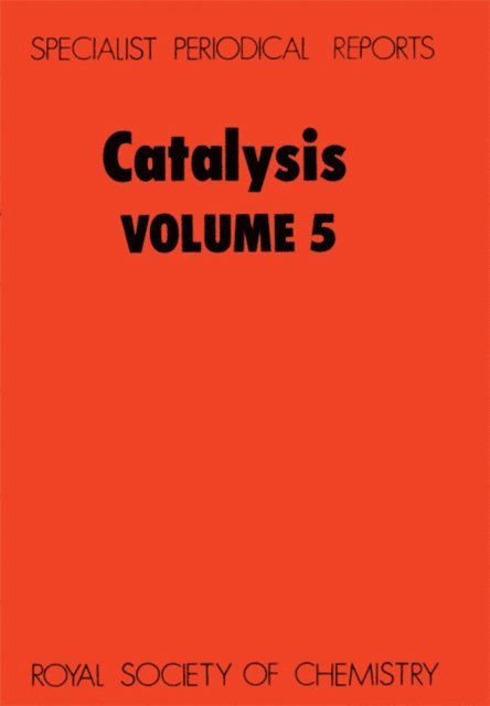 G A Webb, G C Bond - Catalysis, E-bok