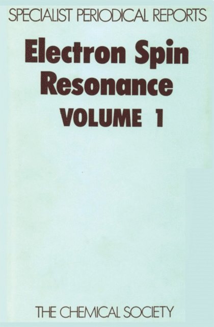 R O C Norman - Electron Spin Resonance, E-bok