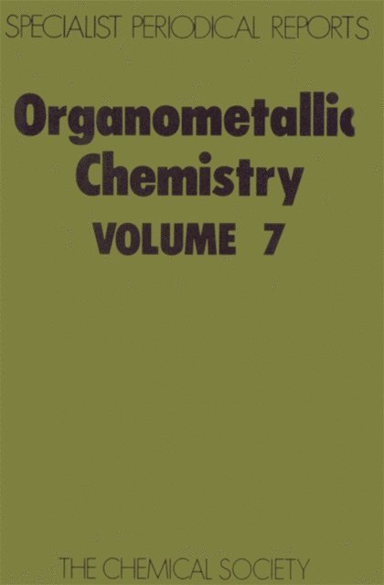 F G A Stone, E W Abel - Organometallic Chemistry, E-bok