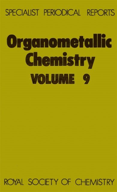 F G A Stone, E W Abel - Organometallic Chemistry, E-bok