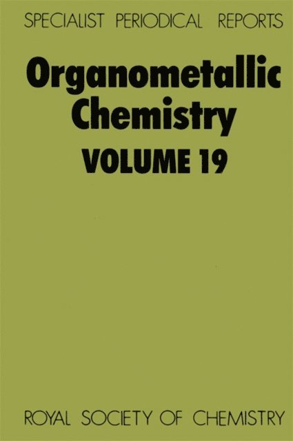 F G A Stone, E W Abel - Organometallic Chemistry, E-bok