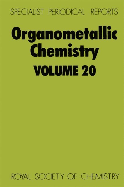 F G A Stone, E W Abel - Organometallic Chemistry, E-bok