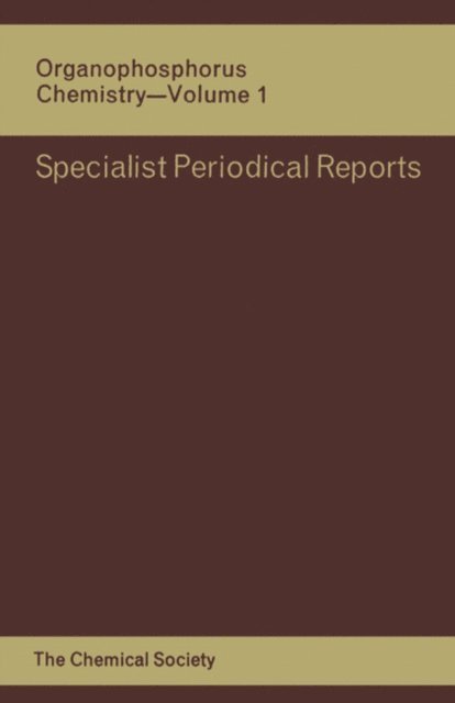 S Trippett - Organophosphorus Chemistry, E-bok
