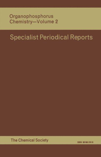 S Trippett - Organophosphorus Chemistry, E-bok